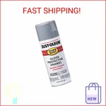 Rust-oleum 7786830 Stops Spray Paint, 12 Oz, Gloss Smoke Gray New. Price: $9.90.