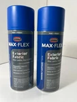 2X Glidden Max Flex Satin Suddenly Sapphire Exterior Fabric Spray Paint 12 Oz. New. Price: $19.99.