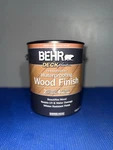 Behr Deckplus Waterproofing Wood Finish Gal Cedar 401 Transparent Exterior New. Price: $24.99.