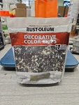 Rust-oleum Decorative Color Chips Mocha Blend For Concrete Coatings- 1 Lb Bag New. Price: $18.00.