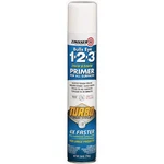 Zinsser 26 Oz. Bulls Eye 1-2-3 Primer Spray With Turbo System, Flat White New. Price: $18.70.