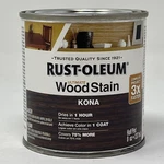 Rust-oleum Ultimate Wood Stain Kona Half Pint 8OZ Fast Dry Interior Finish New. Price: $14.99.