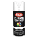 Krylon K02727007 Rust Preventative Spray Paint, White, Gloss, Solvent, 12 Oz New. Price: $9.99.