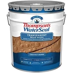 Thompson's Water Transparent Wood Sealer, Chestnut Brown, 5 Gallon New. Price: $170.00.