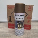 Case Of 6, Rust-oleum Spray Paint, Antique Brass, Metallic, 11 Oz New. Price: $42.00.