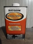Rust-oleum 32-OUNCE Mineral Spirits Quart Premium Performance New. Price: $23.99.