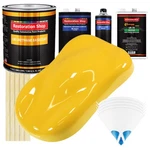 Sunshine Yellow Gallon Urethane Basecoat Clearcoat Car Auto Body Paint Kit New. Price: $353.99.