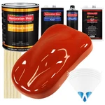 Hot Rod Red Gallon Urethane Basecoat Clearcoat Car Auto Paint Fast Kit New. Price: $389.99.