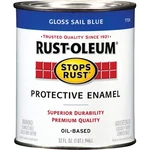 Rust-oleum Stops 7724502 Protective Enamel, Gloss, Sail Blue, 1 Qt Can New. Price: $33.88.