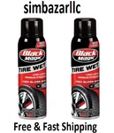 New Black Magic Tire Wet Spray 14.5 Oz. Shine - BC23220W (pack Of 2). Price: $12.55.