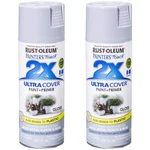 Rust-oleum Painter's Touch 2X Gloss Spray Winter Gray Pack (12OZ 2) New. Price: $17.39.