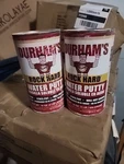 Lot Of 2 Durhams Rock Hard Water Putty Multi Purpose Repairs New 1LB. Price: $20.00.