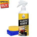 Plastic Restorer For Cars, Renew & Back Black Crystal Coating Spray Brand. Price: $20.44.