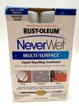 Rust Oleum Neverwet Multi Surface Liquid Repelling Treatment Frosted Clear New. Price: $15.99.