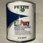 Polyurethane Paint Ez-poxy White Pettit 3175 Quart Easypoxy New. Price: $69.99.