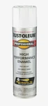 Rust-oleum Professional Gloss White 15 Oz Spray High Performance Enamel 7592-838 New. Price: $20.99.