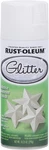 Rust-oleum 299426 Specialty Glitter Spray, 10.25 Ounce, Pearl White New. Price: $21.99.