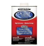 Rust-oleum Automotive Low Voc Professional Lacquer Thinner, Clear, 1 Quart New. Price: $19.84.