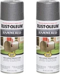 Rust-oleum 7214830 Stops Hammered Spray Paint, 12 Oz, Gray, Pack Of New. Price: $29.99.