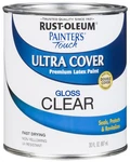 Rust-oleum 242057 Painter's Touch Latex Paint, Quart, Gloss Clear New. Price: $23.79.