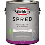 Glidden Spred Interior Paint + Primer Eggshell Ultra Deep Base Gallon New. Price: $24.82.
