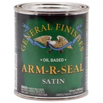 General Finishes Aspt Clear Arm-r-seal Oil-based Topcoat, Satin New. Price: $29.84.