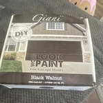 Giani Wood Look Paint Kit For Garage Doors Black Walnut Covers 180 Sq Ft New. Price: $30.00.