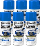 Rust-oleum 311485-6PK Automotive Custom Spray Paint Oz Matte Blue Pack New. Price: $87.48.