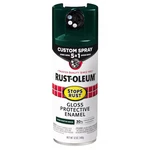 Rust-oleum 376902 Preventative Spray Paint, Dark Hunter Green, Gloss, New. Price: $11.85.