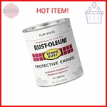 Rust-oleum 7790502 Stops Brush On Paint, Quart, Flat White, (pack Of 1) New. Price: $26.38.