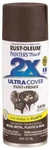 New Case Of (6) Rustoleum 249081 Ultra Cover 2X Espresso Spray Paint 3929957. Price: $32.99.