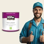 Behr Premium Plus Qt. #12 Swiss Coffee Eggshell Enamel Low Odor Interior Paint New. Price: $39.95.