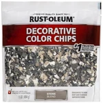 Rust-oleum 382289 Decorative Color Chips, 16 Ounce (pack Of 1), Stone Blend New. Price: $26.99.