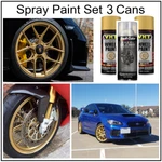 Gloss Gold Wheel Spray Paint Rim Steel Metal Aluminum Plastic +clear Coating 3PK New. Price: $71.90.