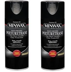 Minwax Fast Drying Polyurethane Spray, Protective Wood Finish, Clear Semi-gloss, New. Price: $30.14.