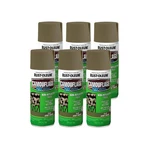 Rust Oleum Camouflage Paint 12OZ Pack Of 6 Army Green Ultra Flat Non Reflective New. Price: $40.99.