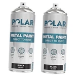 Polar Gloss Black Rust Spray Paint - 2X13.5 Fl Oz Protect And New. Price: $37.35.