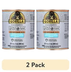(2 Pack Gorilla Patch & Liquid Rubber Waterproof Sealant Crystal Clear 32 New. Price: $93.55.