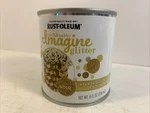 Rust-oleum 345698 Imagine Glitter Paint Gold Oz New. Price: $18.95.