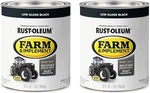 Rust Oleum Specialty Farm Implement Low Gloss Black Paint Quart Pack Of 2 New. Price: $24.99.