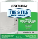Rust-oleum Specialty Tub & Tile Refinishing Kit, Satin Coastal Fog- 385280 New. Price: $47.98.