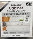 Rust-oleum Cabinet Transformations Complete Coating Kit Light Tint Base 258109 New. Price: $59.00.
