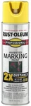 Rust Oleum Professional 15 Ounce High Visibility Yellow Marking Spray Paint New. Price: $14.49.