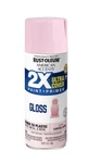 Rust-oleum American Accents 2X Ultra Cover Spray Paint, Gloss Candy Pink, 12 Oz. New. Price: $11.95.