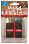 Handy Housewares 5 Piece Wood Filler Sticks - Repair Restore 1 Set New. Price: $16.98.