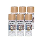 Rust-oleum Stops Metallic Spray Paint Warm Gold 11OZ Pack Of 6 New. Price: $70.59.