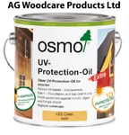 Osmo Uv Protection Oil 410 / 420 - 0.75L 2.5L 3L Exterior Clear Wood New. Price: $114.04.