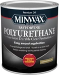 Fast Drying Polyurethane Protective Wood Finish, Clear Semi-gloss, 1 Quart New. Price: $26.85.