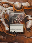 Magic Gathering Hex #1 Hand Painted Unique Custom Mtg Altered Art Ungraded. Price: $35.00.