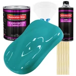 Restoration Shop Bright Racing Aqua Acrylic Urethane Gallon Kit Auto Paint New. Price: $254.99.